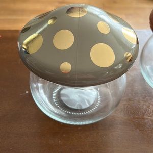 Target Green Mushroom Jar